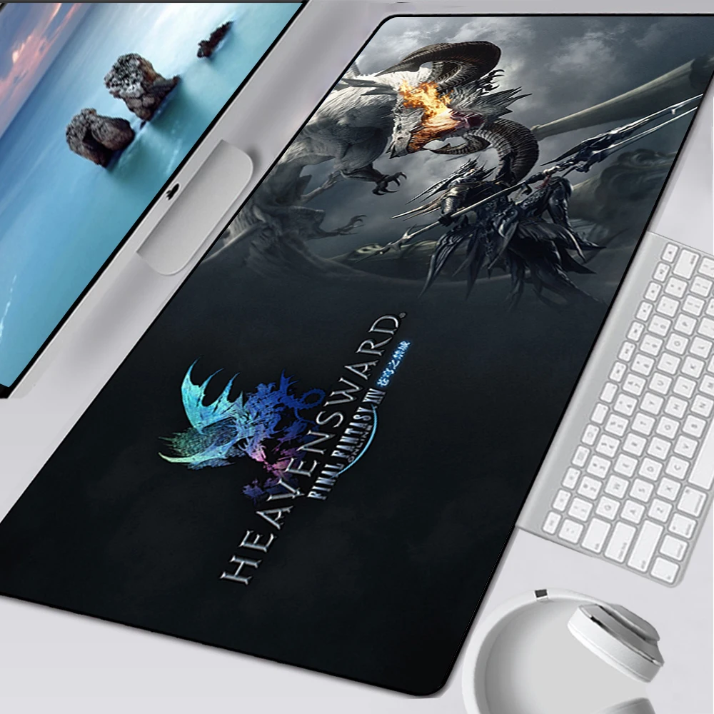 Lớn Chơi Game Miếng Lót Chuột Máy Tính Mousepad Game Thủ Chuột Thảm Laptop Mausepad Final Fantasy XIV Online Thảm Bàn Phím Thảm Để Bàn