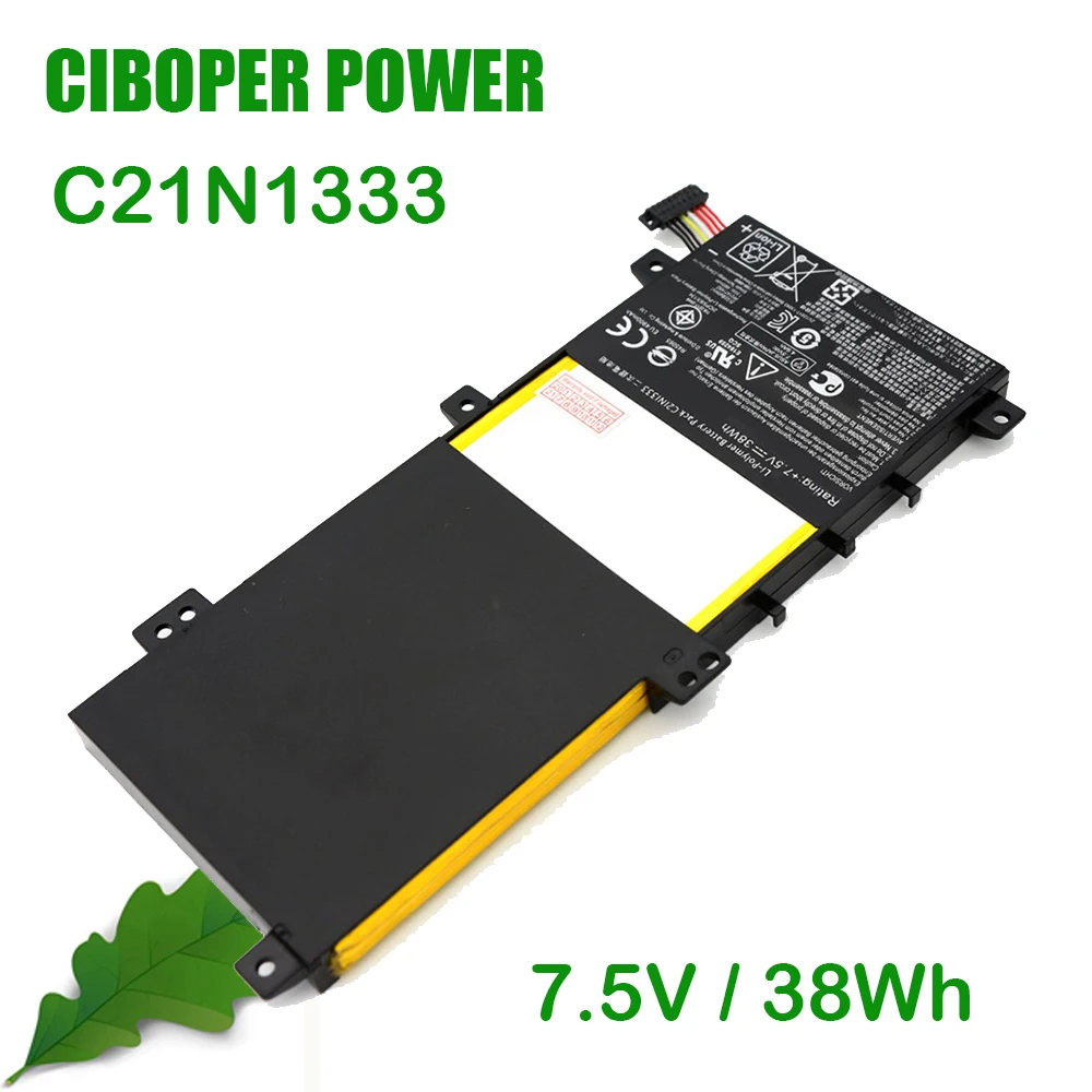 Cp Echt Nieuwe Laptop Batterij C21N1333 7.5V 38Wh Voor TP550L TP550LA TP550LD TP550LJ Per Transformator Libro Di Vibrazione TP550