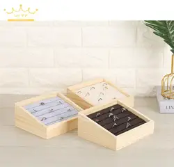 Jewelry Display Stand Jewelry Storage Box Jewelry Display Rack Solid Wood Locket Ring Display Tray