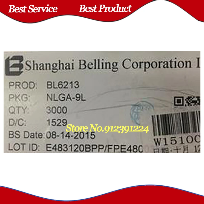 جديد وأصلي QFN في الأوراق المالية ، BL6213 ، 10 قطعة للمجموعة الواحدة