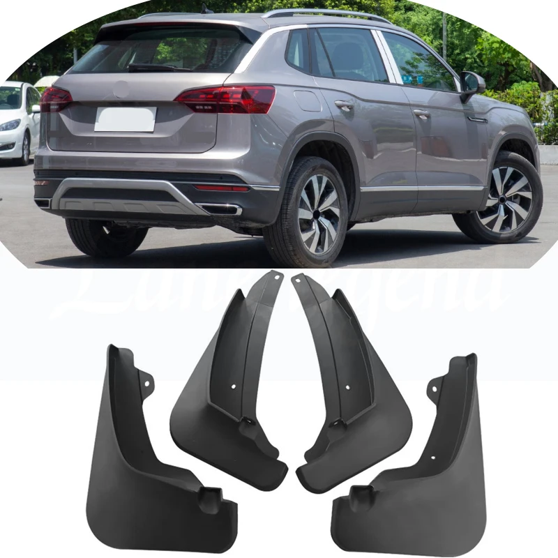 Set Paraspruzzi Modellati Per Volkswagen VW Tayron 2018-2021 Facelift Paraspruzzi Paraspruzzi Anteriore Posteriore Paraspruzzi Parafanghi Kit