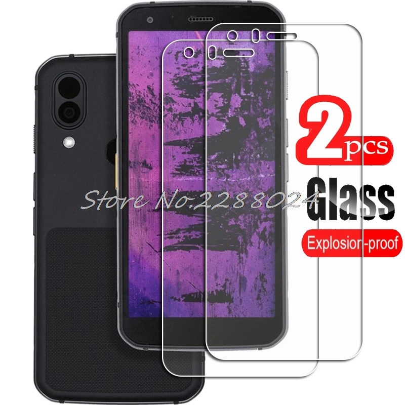 2PCS FOR Caterpillar Cat S62 Pro High HD FULL Tempered Glass Protective On S62Pro Original Phone Screen Protector Film