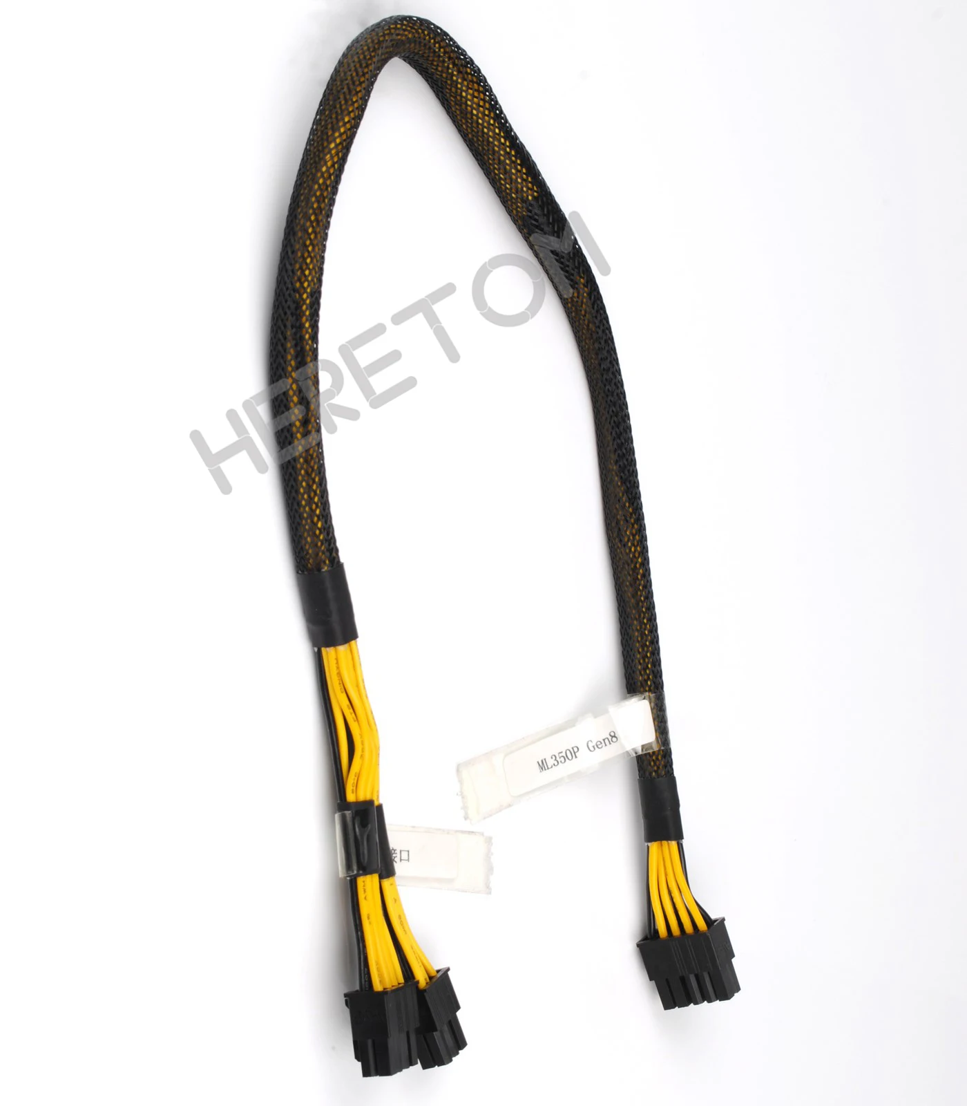 10-pin to 6+8-pin GPU PCI Express Power Cable For HP ML350 G8 Gen8 Hard Disk Backplane Connector