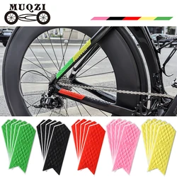 MUQZI 5pcs Frame Protection Tape Bicycle Frame Guard Chain Protector Sticker For Mountain Road Bike