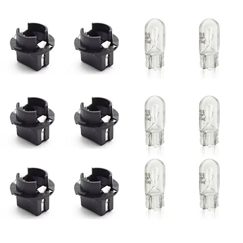 YND T10S1 Основания и T10 Автомобильный поворотный замок Plug and Play Патрон лампы Подходит для освещения приборной панели для BMW 3-SERIES E36