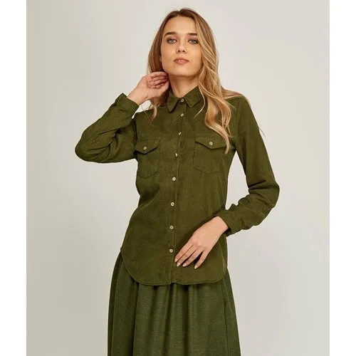 Candlestick Women Khaki Shirt