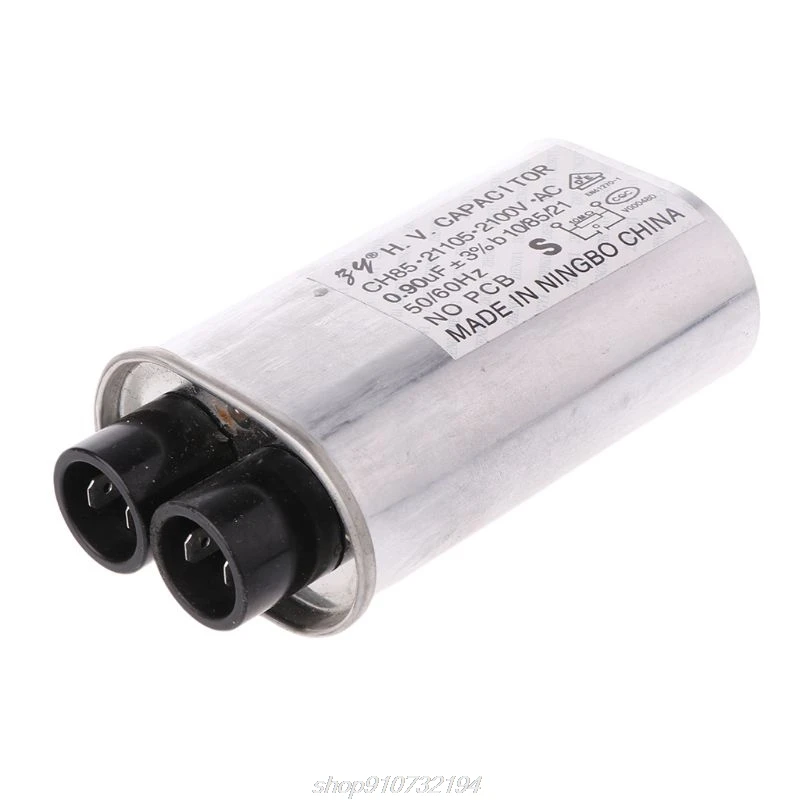 AC 2100VเตาอบไมโครเวฟHV Capacitor 0.90μF Universal N06 20 Dropshipping