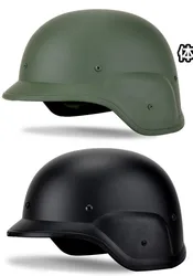 Kevlar M88 plastikowy kask czarny armia zielony kask ochronny entuzjasta militariów odkryty kask CS cosplay bitwa pubg dla fanów militariów kapelusz