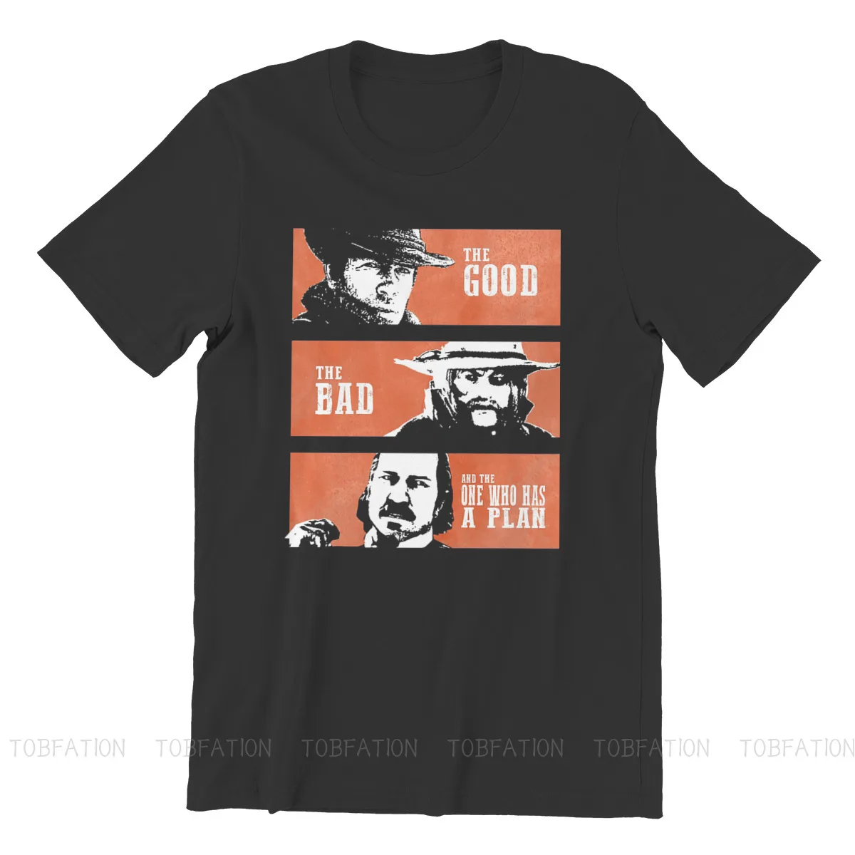 The Good, The Bad and The One Who Has A Plan Graphic TShirt Red Dead Redemption Printing Streetwear Leisure T Shirt Men Tee Gift