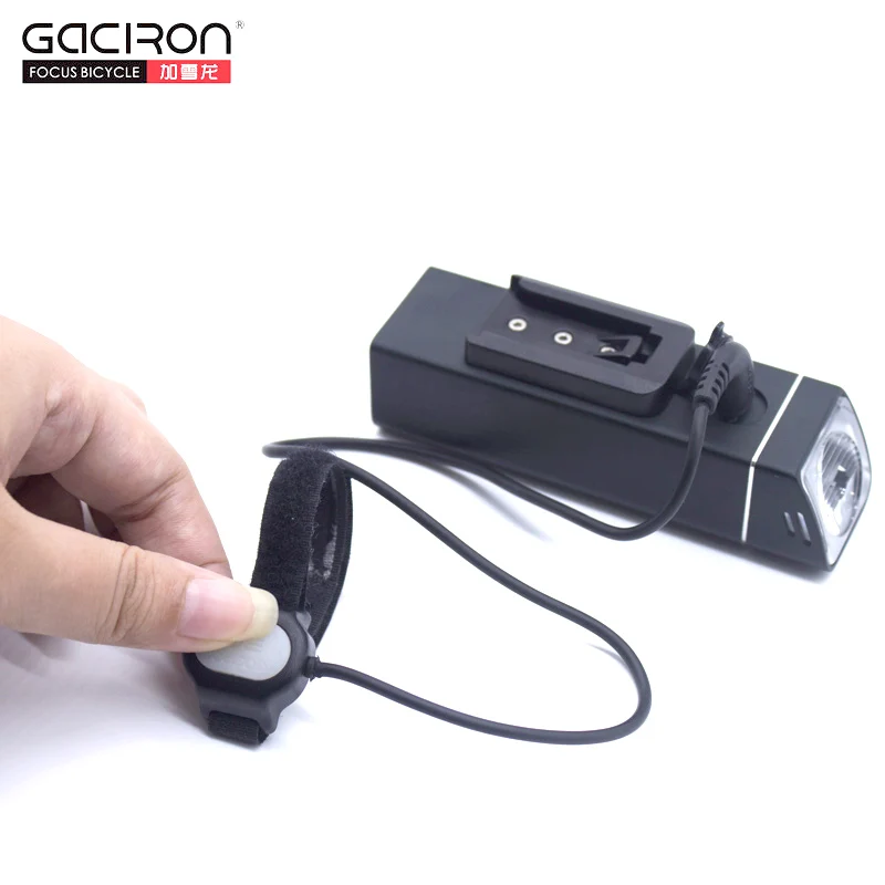 GACIRON R03 Bike Headlight Wire Remote Switch Type-C Mode for V9C-400/V9F-600/V9C-800/V9S-1000/V9D-1600/V7S/V7D Bicycle Light