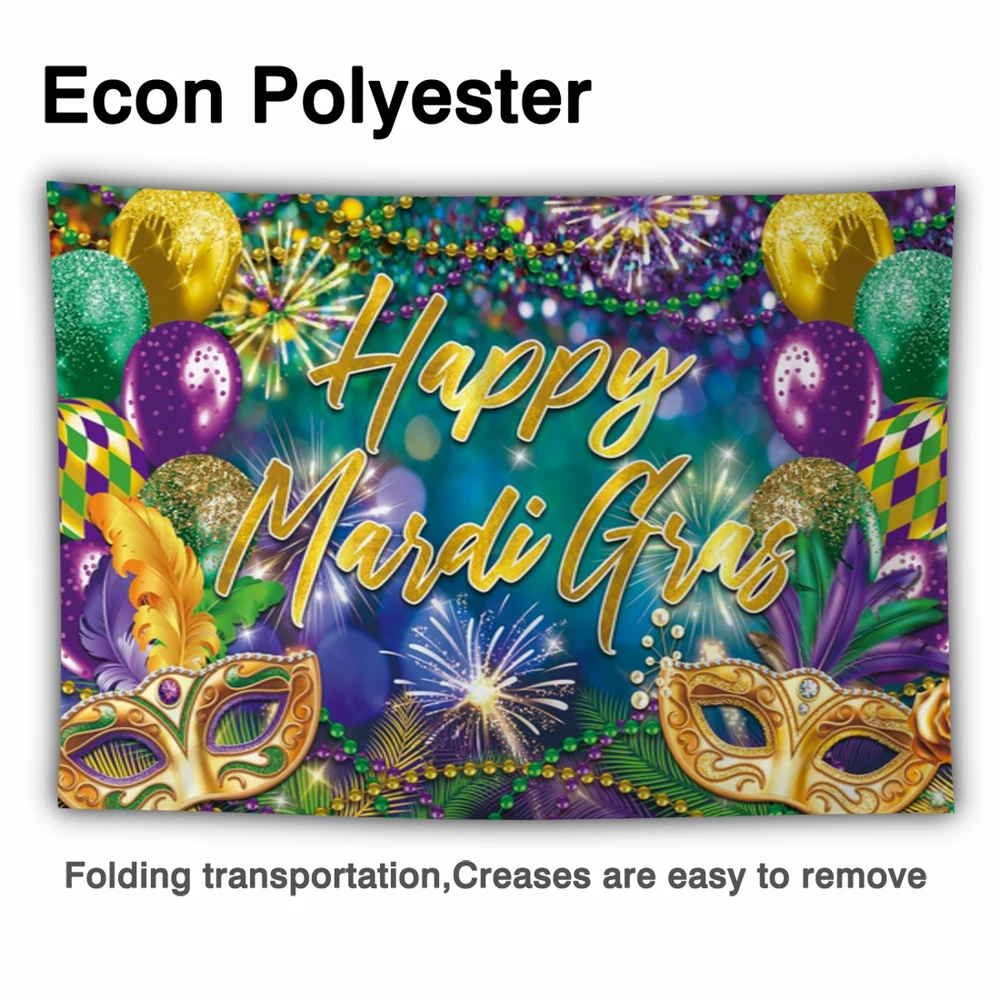 Allenjoy ماردي غرا حفلة خلفية بريق الذهب الأرجواني كرنفال حفلة تنكرية الألعاب النارية احتفال التصوير فوتوبوث خلفية