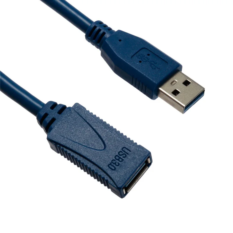 0.3M 0.5M 1M 1.5M 3M USB Extension Cable Male to Female USB3.0 Extend Cord Cable Wire Extender For PC USB Data cable TV U disk