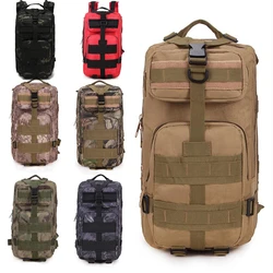 25L Military Tactical Backpack 3P 3D Molle Rucksack Backpack Travel Backpack Hiking Daypack Camping Hunting Backpack for Cycling