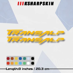 Motorcycle accessories logo fuel tank fairing car stickers reflective stickers decals suitable for HONDA TRANSALP transalp