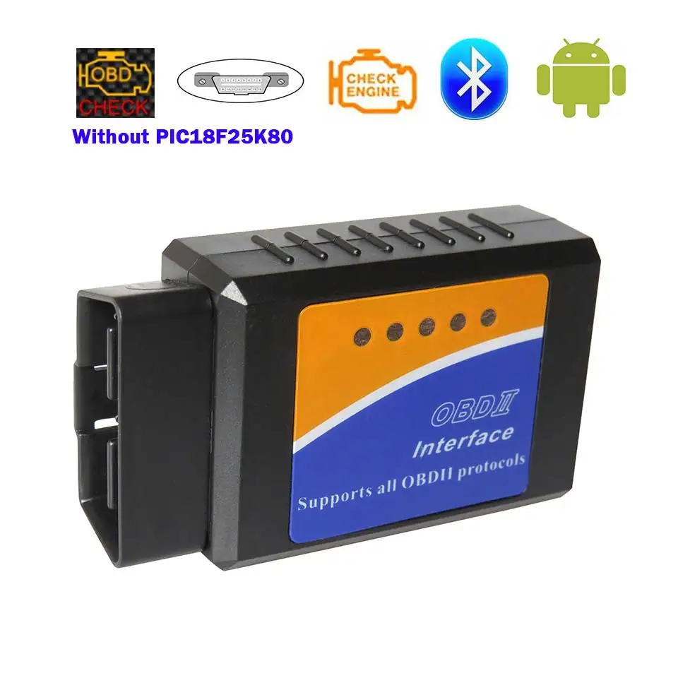 

Bluetooth V1.5 ELM327 Obd2 сканер ELM 327 в 1,5 автомобильный диагностический сканер для Android Elm-327 OBDII считыватели кодов диагностические инструменты