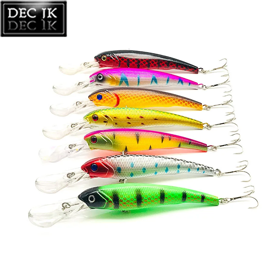 All Crankbait/For Fishing Tackle/Lure Carp Wobbler Winter Minnow Big/Artificial/Fake Bait Fish Trolling Jerkbait Pike Swimbait