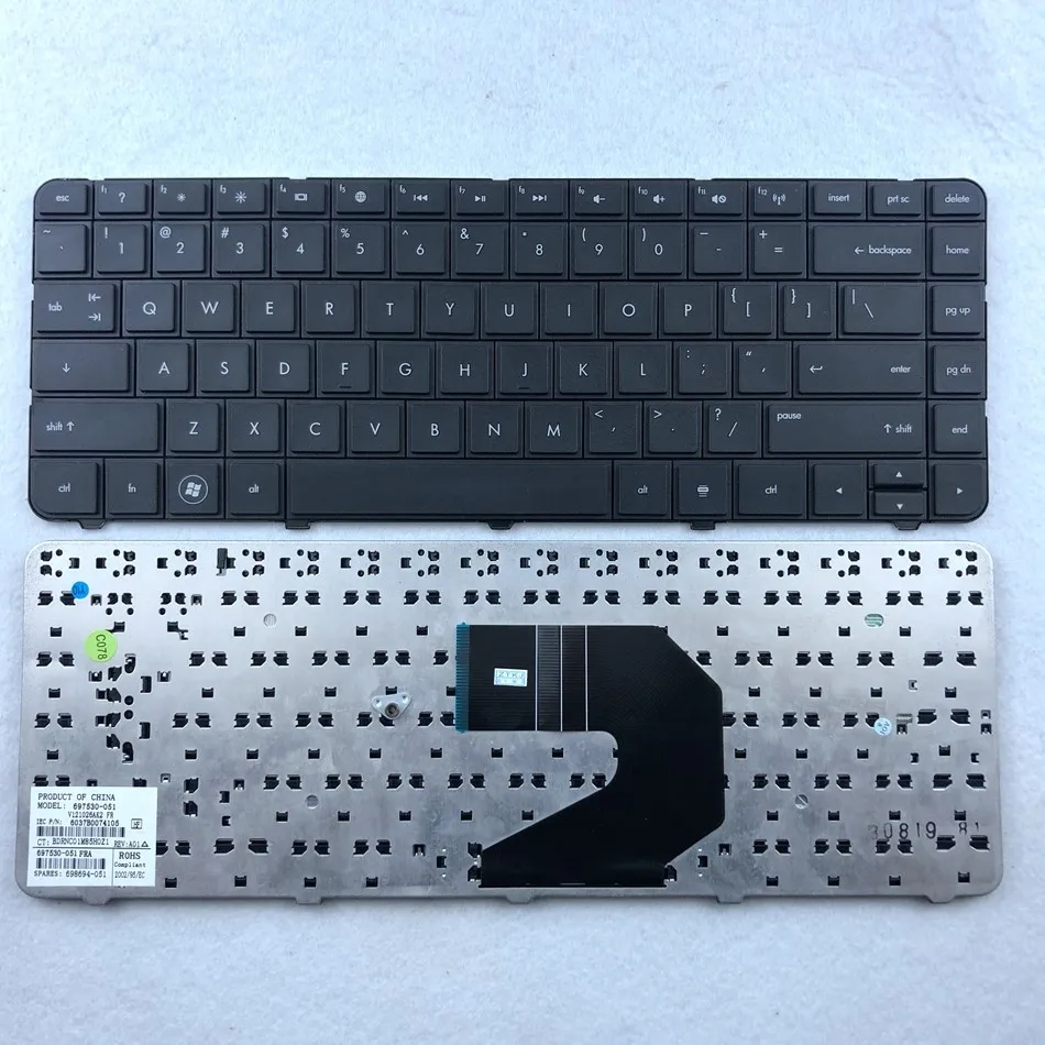 

US Laptop keyboard For HP Pavilion G4 G43 G4-1000 G6 G6S G6T G6X G6-1000 Q43 CQ43 CQ43-100 CQ57 G57 430 2000-401TX US