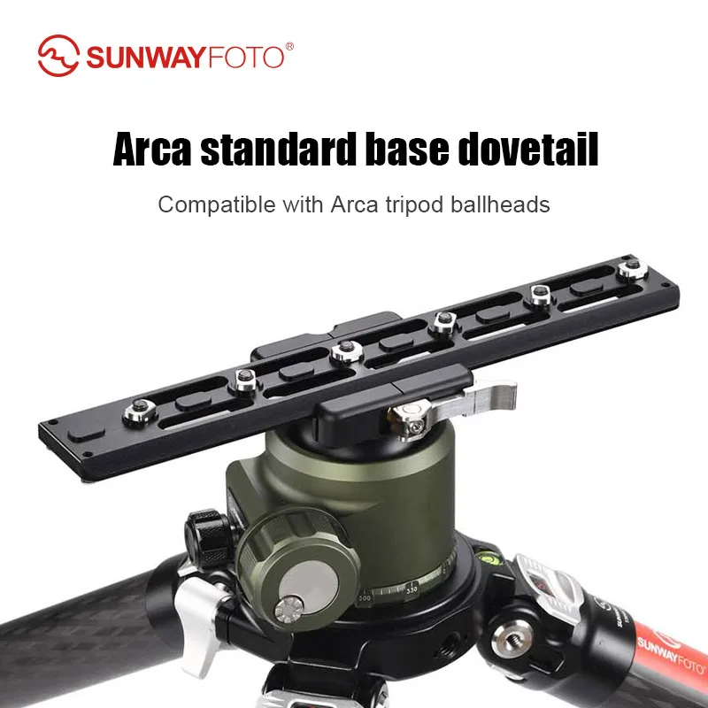 

SUNWAYFOTO M-Lok Arca Swiss Rail Mount Adapter,80/140/240/300mm(3.15/5.5/9.45/11.8inch.)