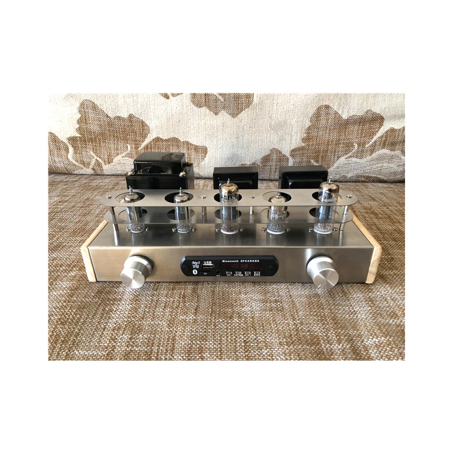 6N2 6P1 tube amplifier,  finished bile rectifier amplifier, kit, medium-frequency round，high-frequency transparent