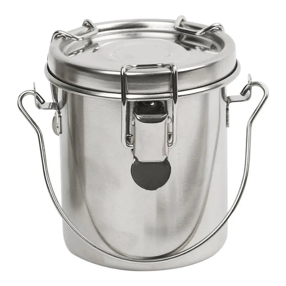 Paint Brush Washer Stainless Steel Airtight Brush Washer Leak Proof Painting Pen Cleaner Bucket Office School Supplies