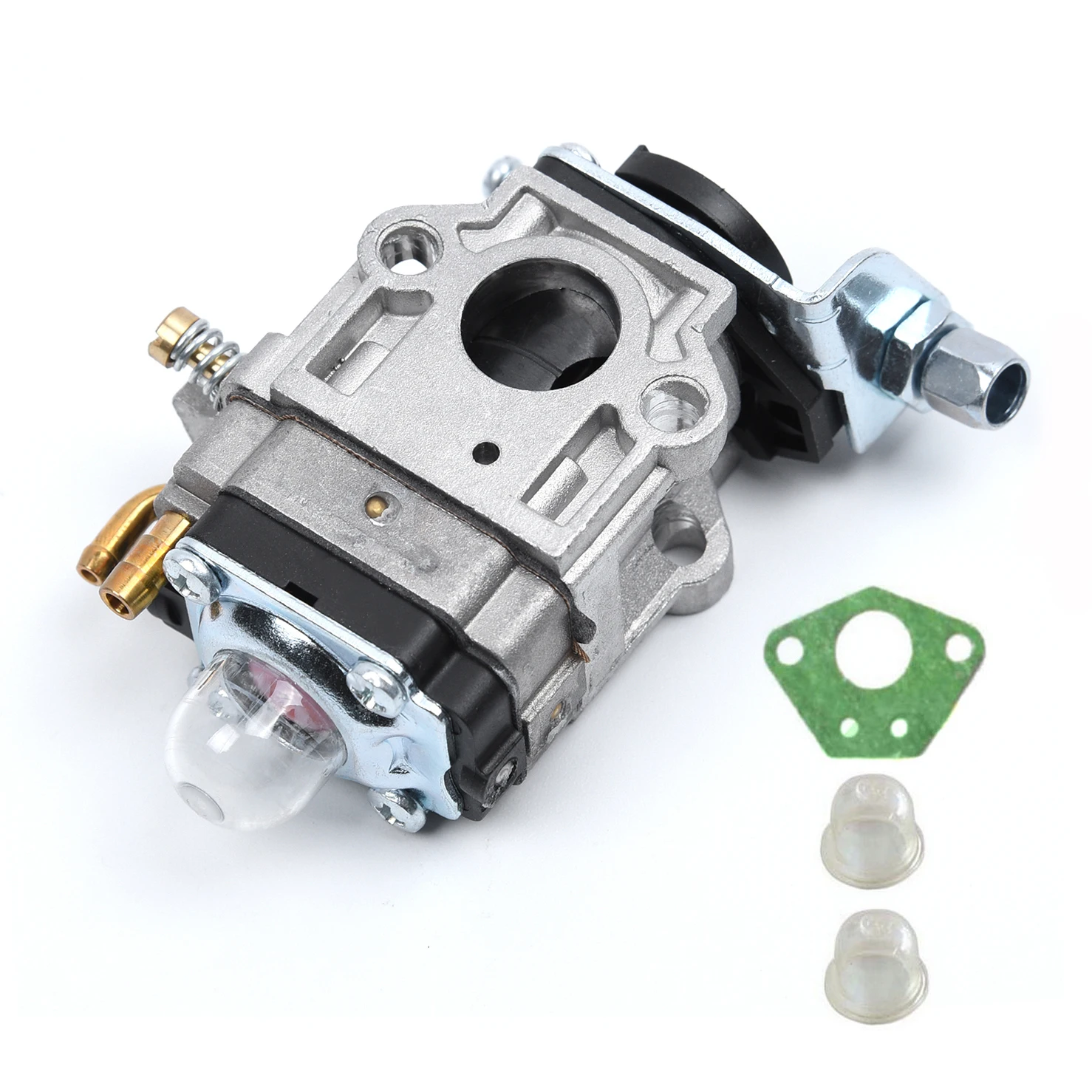 15mm Carburetor Kit For Brushcutter 43cc 49cc 52cc Strimmer Cutter Chainsaw Carb Accessories