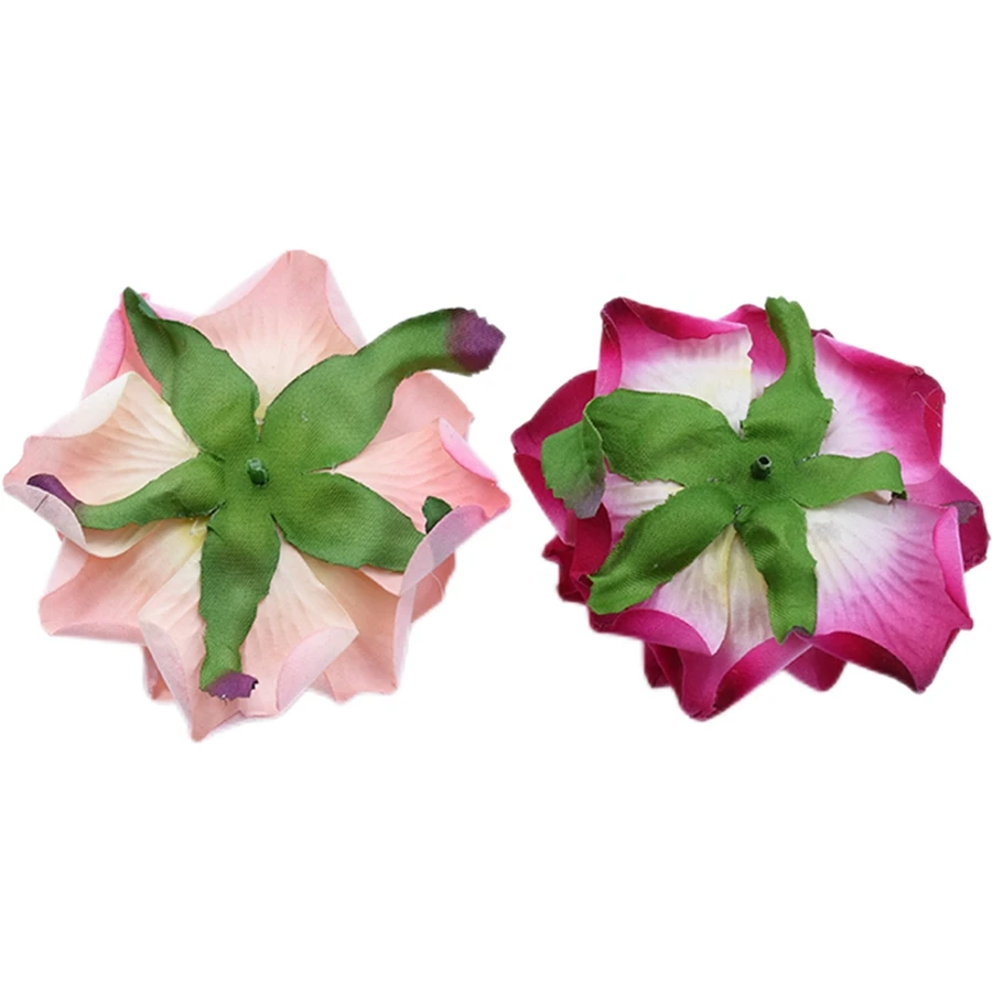 5/10 stücke Künstliche Blumen Valentinstag Hochzeit Kranz Scrapbooking Seide Rosen Köpfe Diy Geschenke CandyHome Room Decorat Zubehör – Detail 6