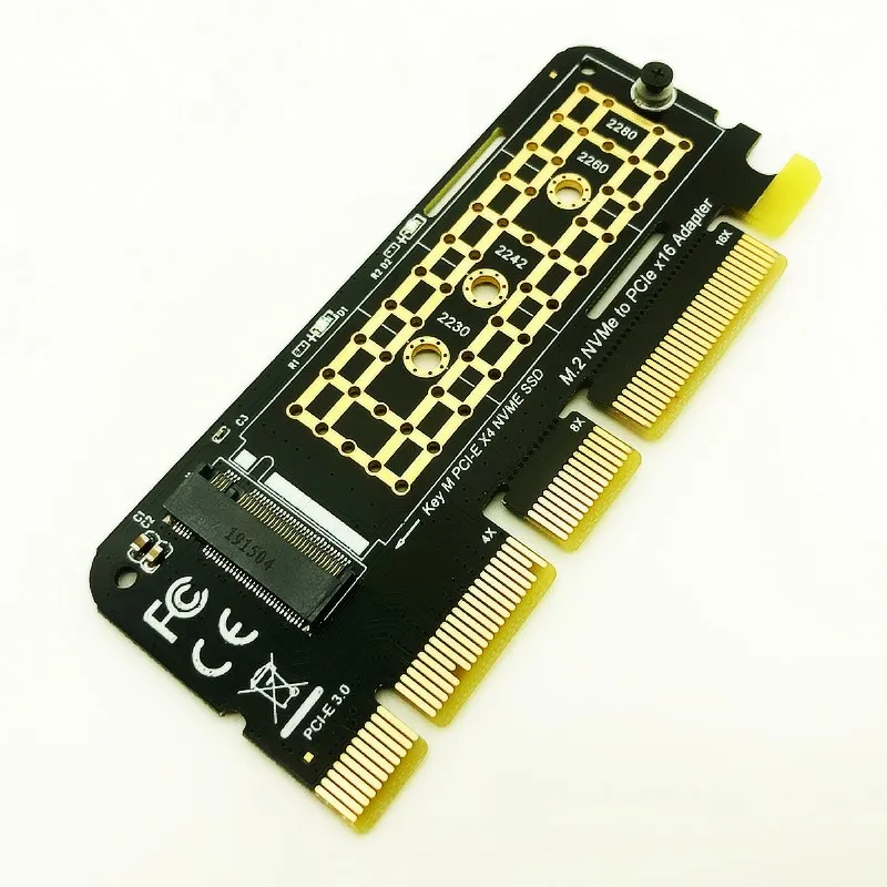 5 個 M.2 NVME アダプタ M.2 M2 NVME pcie M2 アダプタ PCI Express X16 X8 X4 調達者 SSD M.2 pci-e 拡張カードのための 2230-2280 ssd