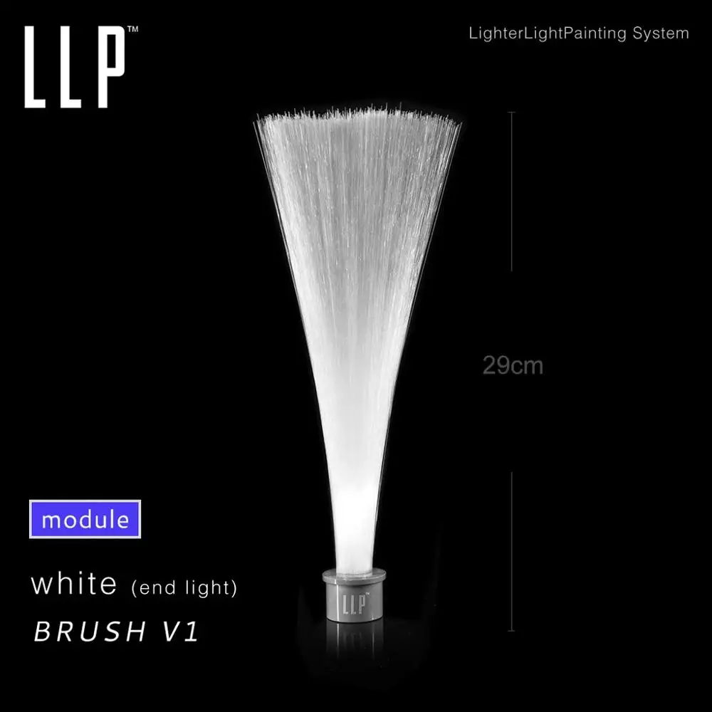 Light Painting Tool White Fiber Optic Brush,commercial,portrait,wedding Graffiti Streamer photography,Hand drawn stick