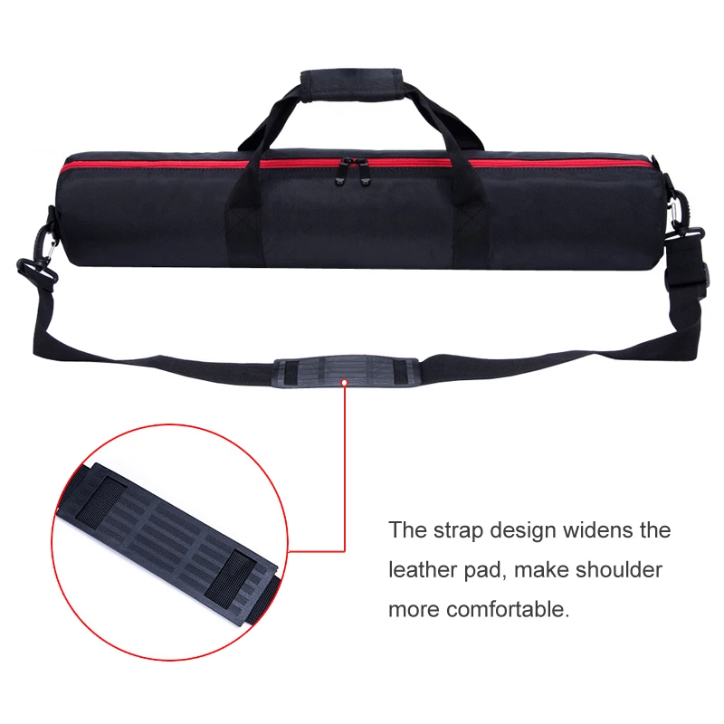 Photography 65/80/100/120cm Light Stand Wateproof Oxford Carrying Case Thicked Pad for Tripod Monpod Umbrella Accessories