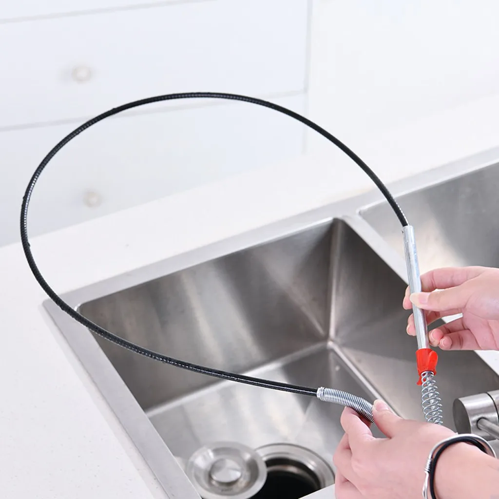 

YHELPFUL Sewer dredge spring pipe dredge tool household kitchen bathroom pipe cleaning tool