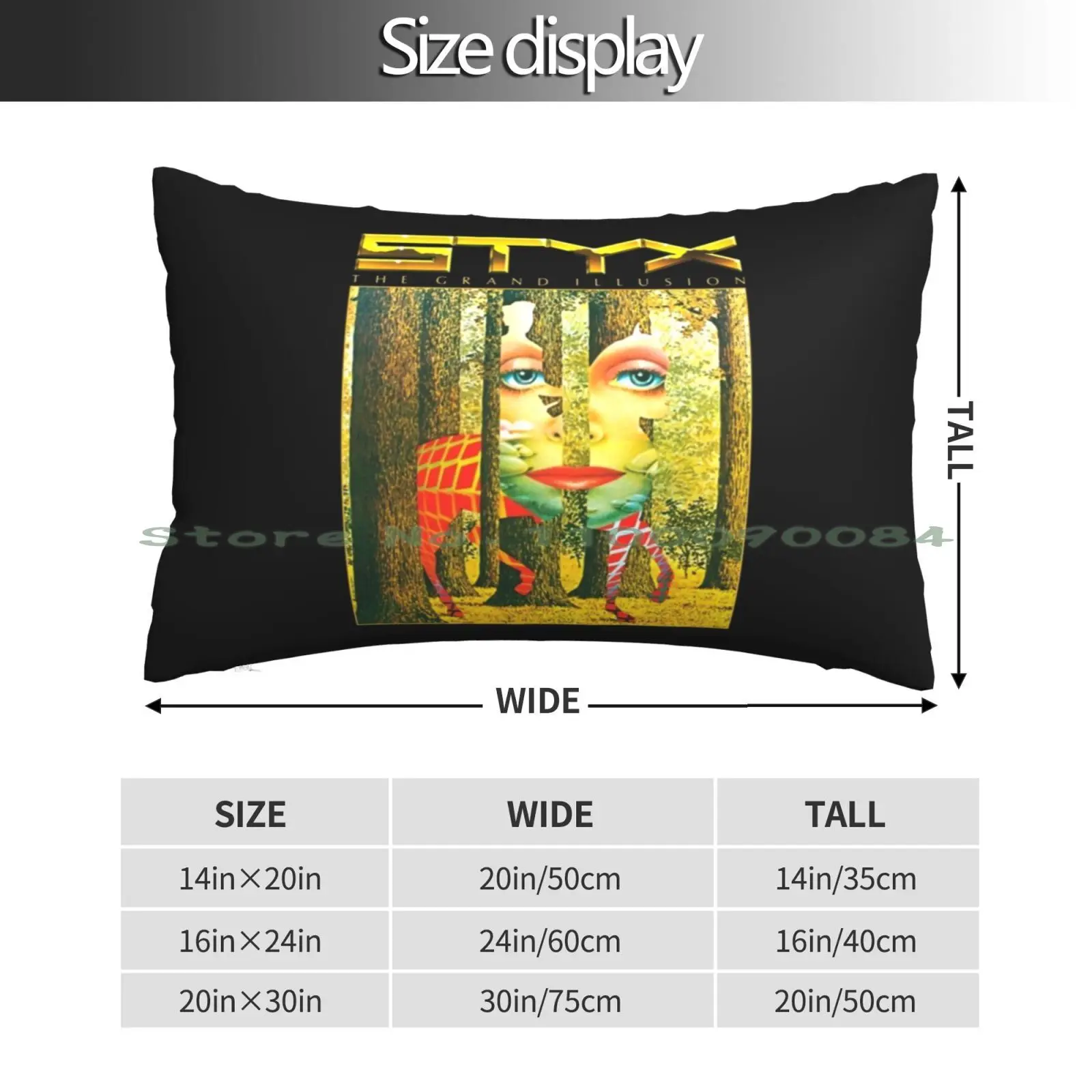 New Best Seller Of Styx Pillow Case 20x30 50*75 Sofa Bedroom Stuff Sale Discount Popular Picked