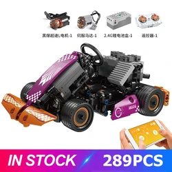 Mold KING high-tech aplikacja RC zmotoryzowany gokart Model samochodu wyścigowego samochodów wspinaczkowy klocki do budowy dzieci DIY zabawki świąteczne prezenty