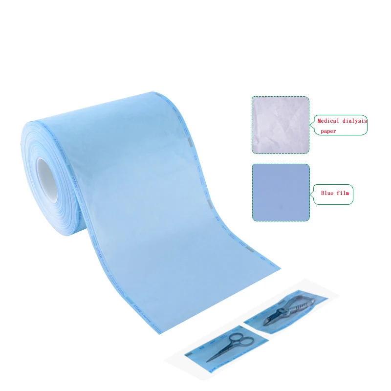 sterilization pouch Self Sealing sterilization bags Medical Grade Paper Disposable Dental Tattoo Tool Storage Bag length 200m