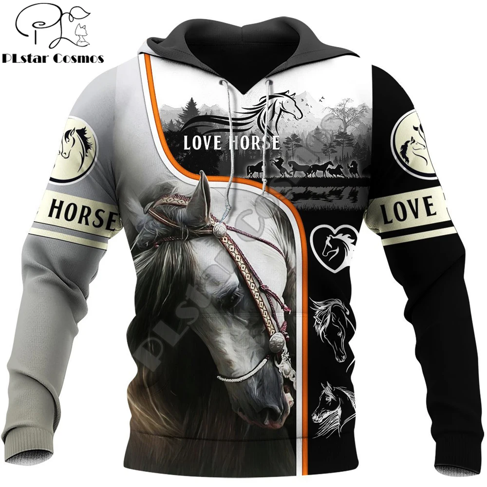 

Beautiful Love Horse 3D Printed Men for Women Hoodies Streetwear Autumn Hooded Sweatshirt Unisex Casual Jacket Tracksuit