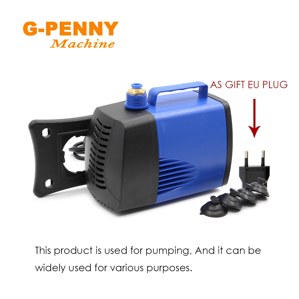 Pompa wodna 220V 150W maksymalna głowica 5m maksymalny przepływ 5000L/H wielofunkcyjna pompa głębinowa częstotliwość 50Hz rozmiar wylotu 6/4mm