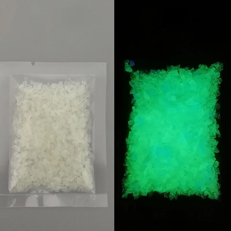 9 Colors 10g DIY Fluorescent Super Luminous Glow Pigment in the Dark Sand Powder Glowing Bright Gravel Noctilucent