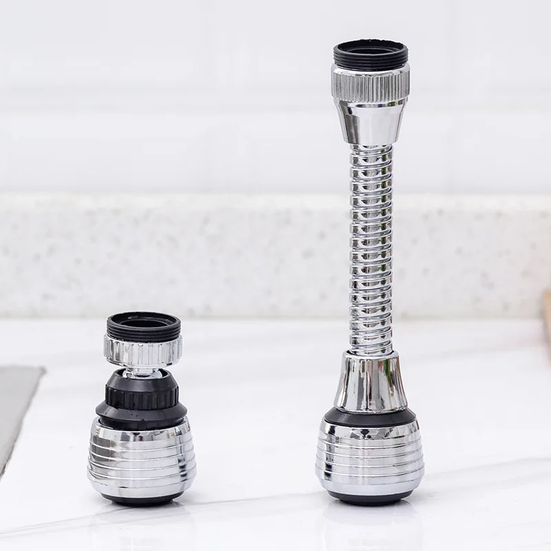 Universal Faucet Water Filter 360 Degree Rotatable Spray Head Kitchen Tap Shower Nozzle Swivel