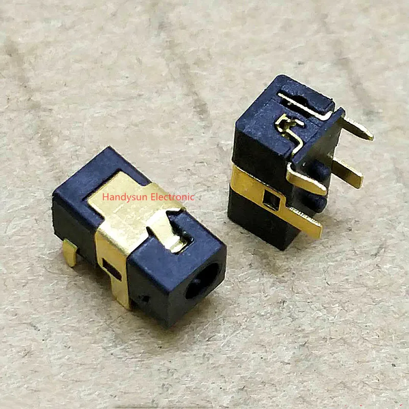 DC-103 DC Power Socket 2.0 x 0.5mm 4Pin Straight Plug Small DC Socket With Gold Plated All Copper  Panel Mount Connector Adapter