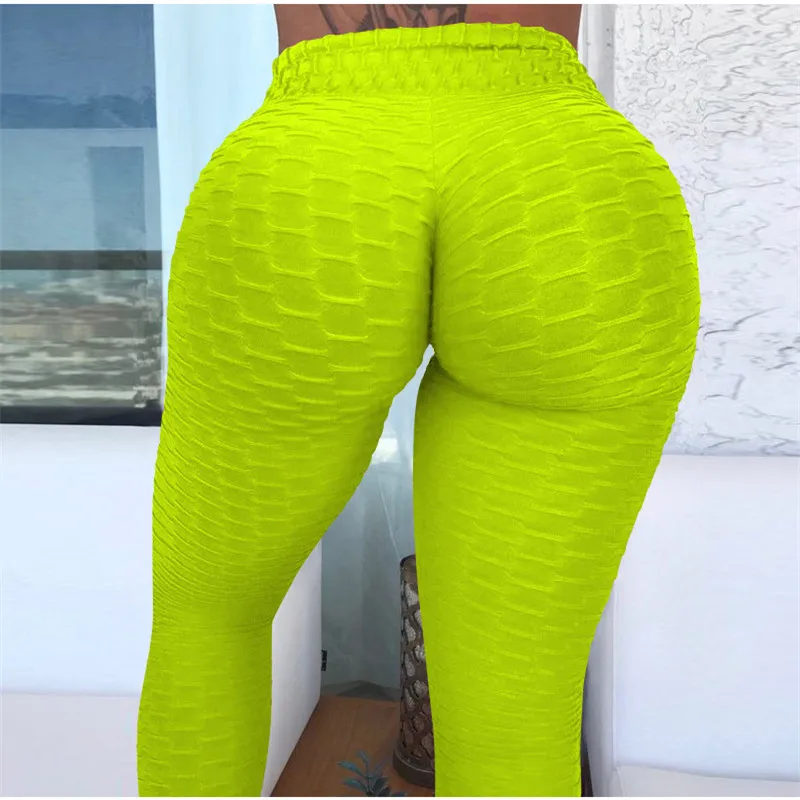 Solid Push Up Leggings เสื้อผ้าสตรี Anti Cellulite Legging ฟิตเนสสีดำ Leggins เซ็กซี่สูงเอว Legins ออกกำลังกาย Jeggings