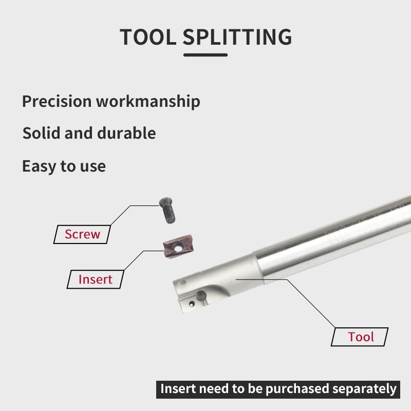 1pcs R390 C15-16-150 200-2T/ R390 C19-20-150-2T Indexable face milling cutter holder and CNC tool combination for R39011 carbide