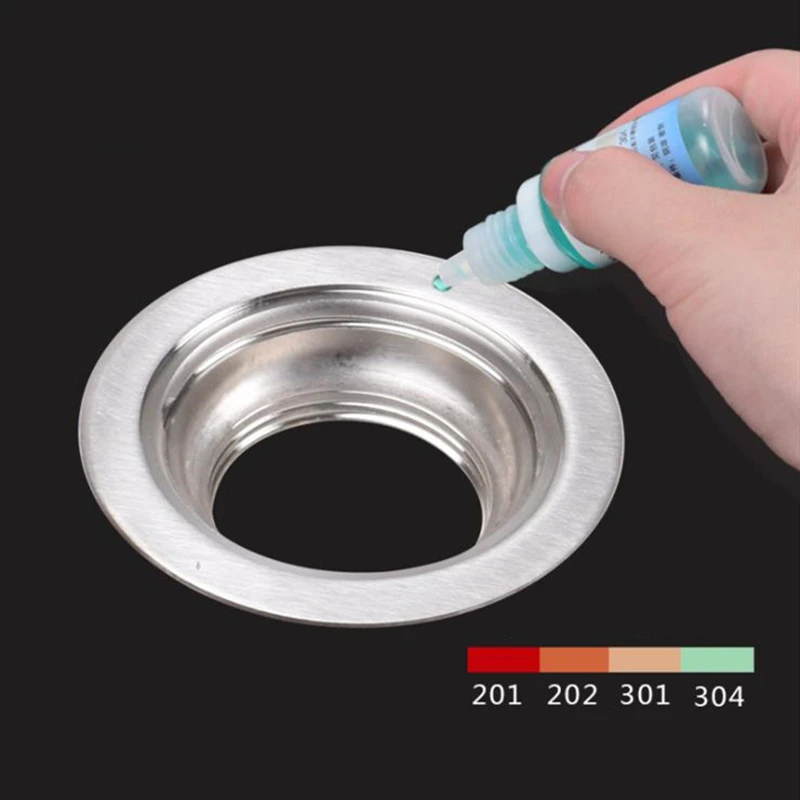 304 Stainless Steel Washing Machine Floor Drain Shower Room Round Surface Brushed Proces Design Floor Drain 8CM