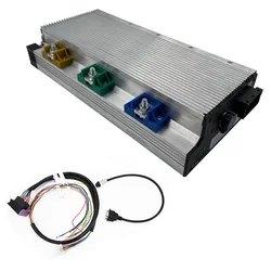 APT 96600 Sine wave FOC Controller CAN-BUS For 8000W 96V QS Hub Motor with Sliver Color