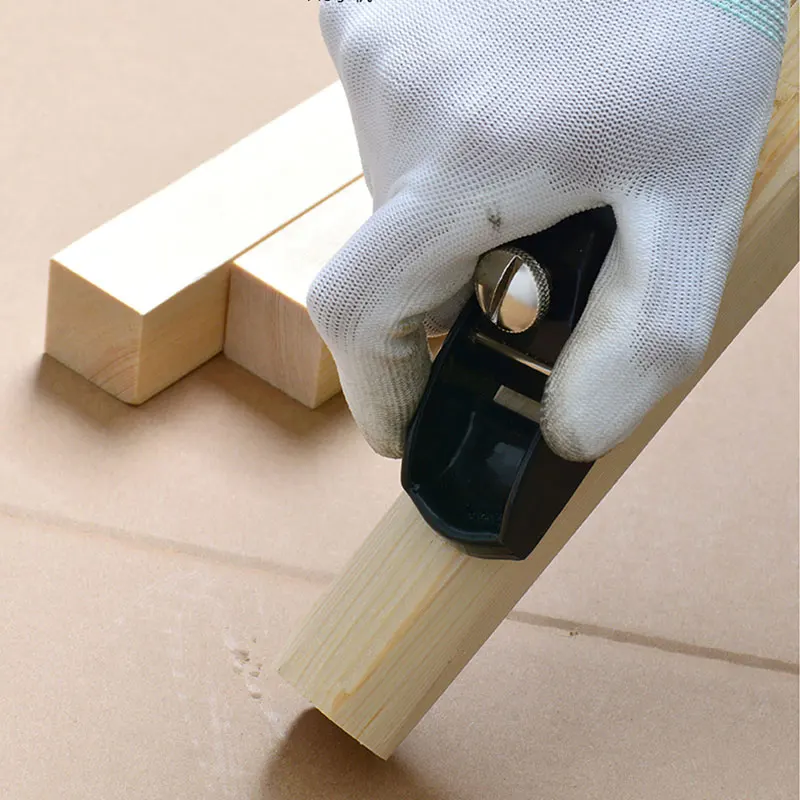 1 Mini Hand Planers +5 pcs Waterproof Sandpaper Push Cast Iron wood Planer Cutter Diy Woodworking Tools