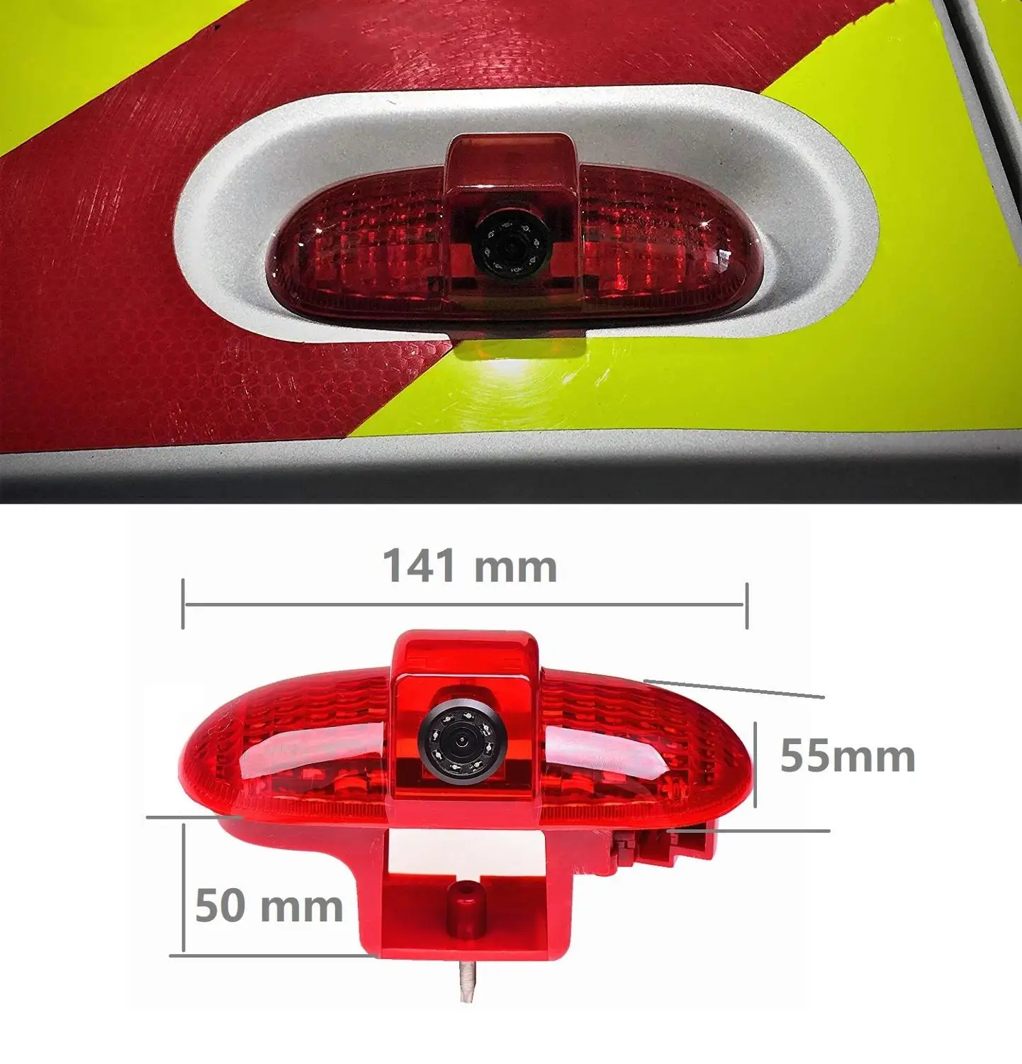 Misayaee E9 for Transporter Opel Vivaro Combo Vivaro A Renault Trafic FIAT Talento Nissan Primastar Rear View Brake Light Camera