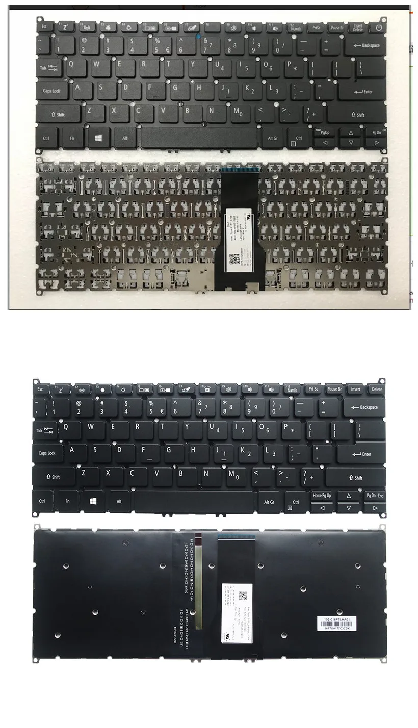 New Laptop Keyboard For Acer Aspire 5 SF114-32 SP513-51 SF613-52N SP513-53N US layout