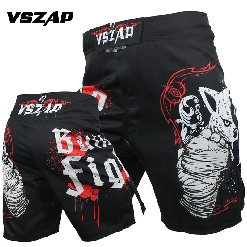 

VSZAP mma shorts boxing pants muay thai short bad boy mma trunks muay thai camouflage kickboxing shorts fight wear mma pants