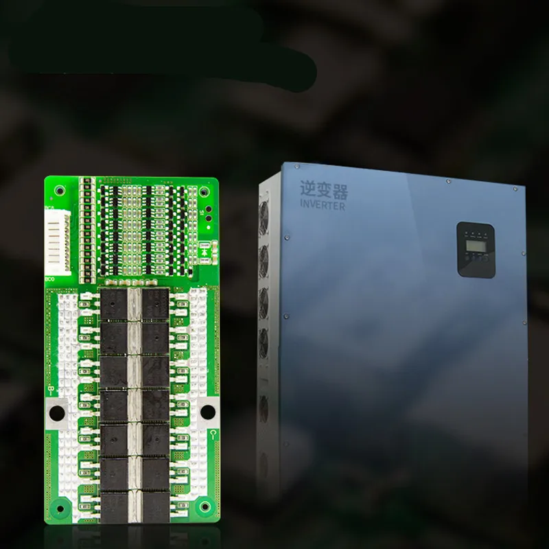 Bms 3s 12v porta comum com equilíbrio 30a 40a 60a placa de proteção para li-ion lipo inversor solar lâmpada de rua motocicleta começar