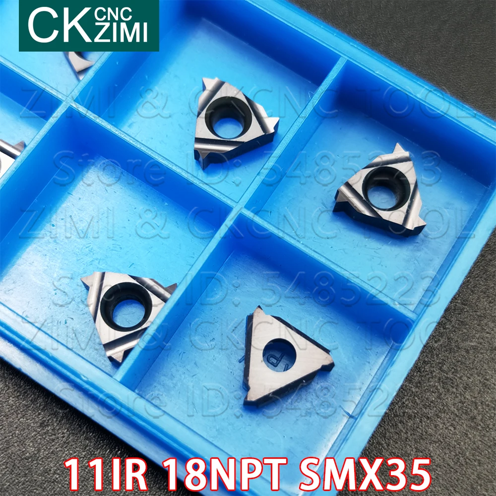 11IR 18NPT SMX35 Carbide Inserts internal Threading Inserts CNC wood turning tools Indexable Lathe Inserts for stainless steel