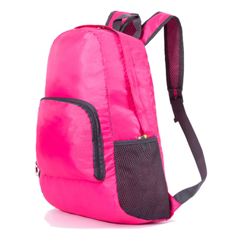 Mochila plegable portátil para hombre y mujer, bolsa escolar para estudiantes, deportes al aire libre, recreación, senderismo