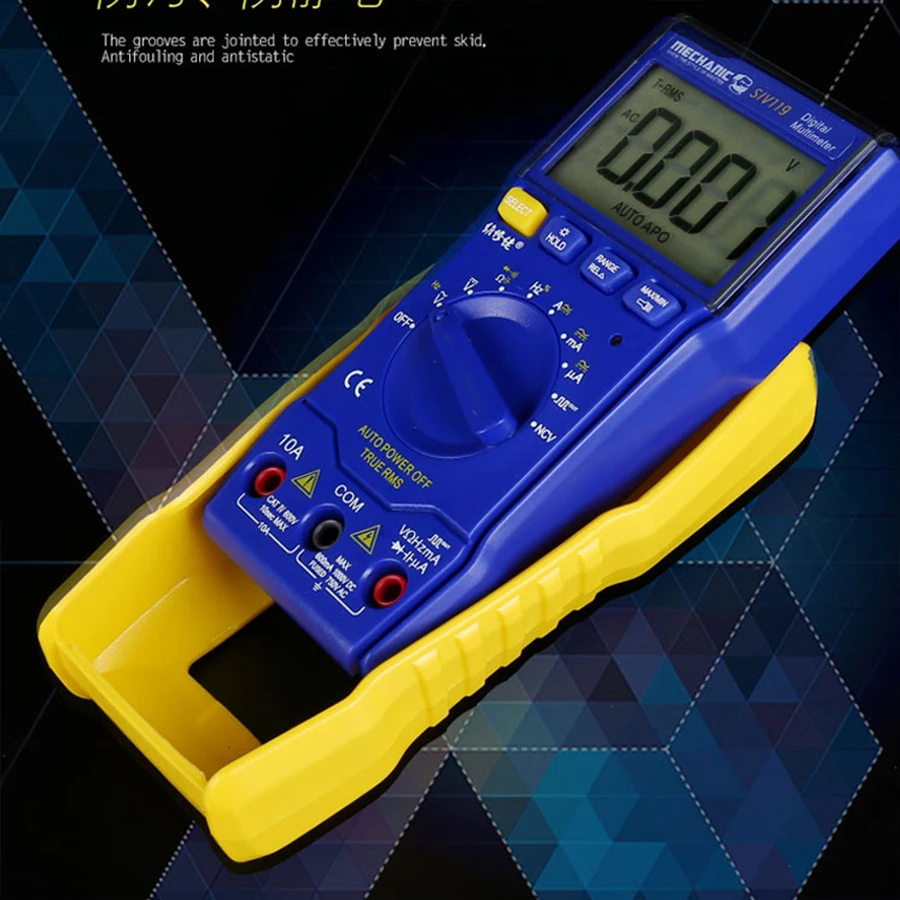 MECHANIC  SIV120  SIV119  LCD Digital Multimeter Automatic Mini Portable Multimeter with LED Light Mobile Phone Repair Tool